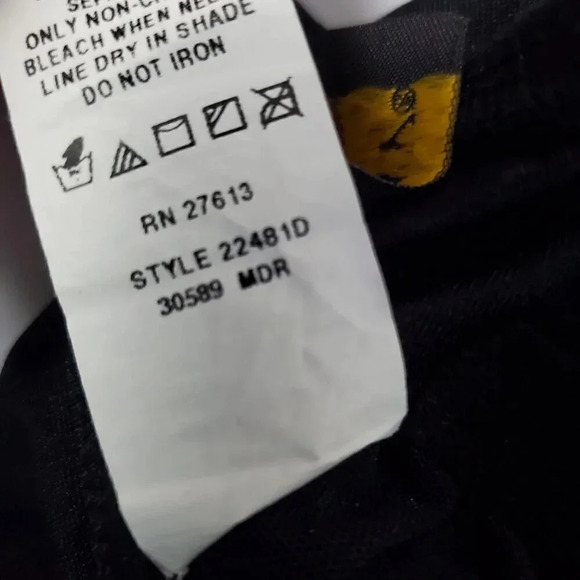 Women's INCHES AWAY One Piece Swimsuit SZ 10 Black Slimming Tummy Flatter Square - Picture 8 of 14